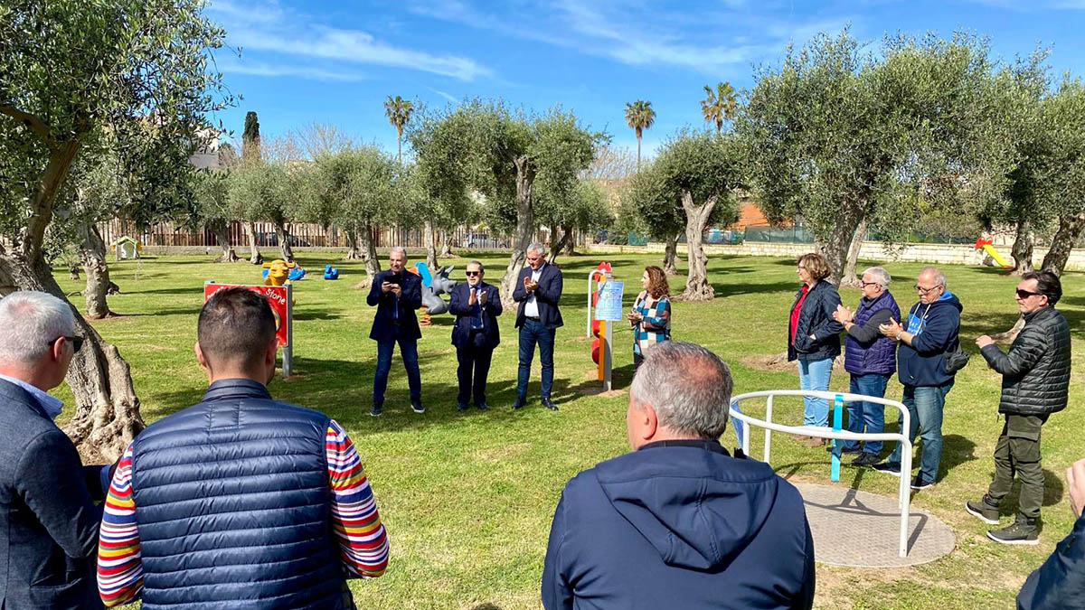 Alghero, inaugurazione del nuovo parco giochi di via Liguria