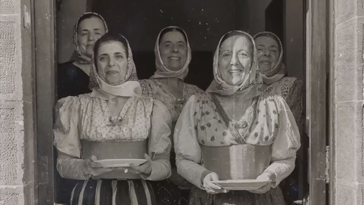 Attesa degli sposi, anni '50 a Ittiri