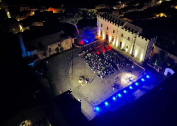 La Fiera di Iglesias dall'alto