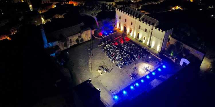 La Fiera di Iglesias dall'alto