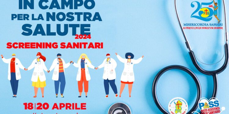 Misericordia Sassari "In campo per la nostra salute 2024"
