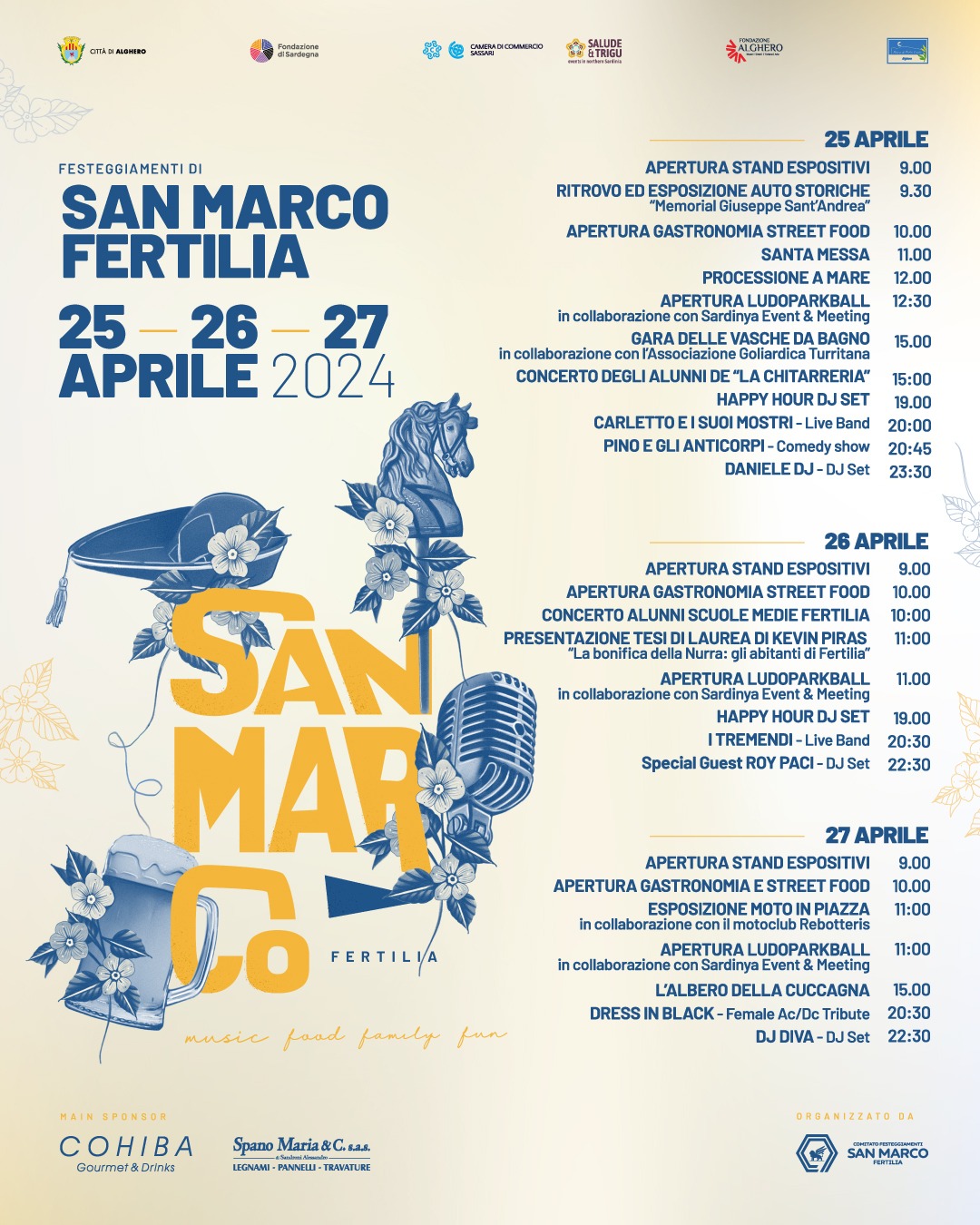 San Marco Fertilia - Programma 2024