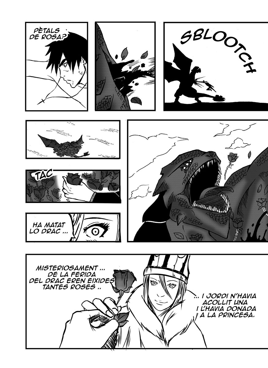 “Sant Jordi”, il manga Nicola Piras