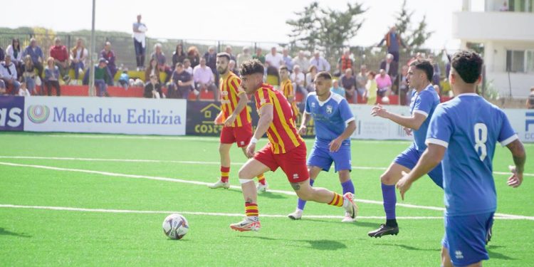 L'azione di Masala dell'Alghero vs Luogosanto