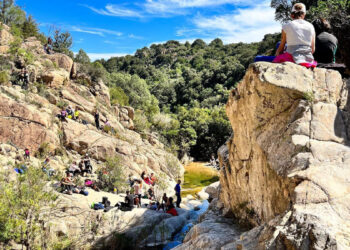 Cascate di Fossu Buciucca a Pula