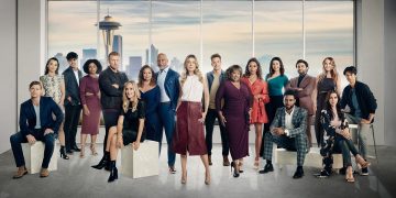 Il cast della ventesima stagione di Grey’s Anatomy. 📷 ABC/Nino Muñoz