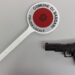 La pistola giocattolo sequestrata dalla Polizia locale di Sassari