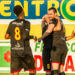 Meloni esulta con Mereu e Feliz