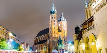 La basilica di Santa Maria (Kościół Mariacki) a Cracovia. ? AdobeStock | asiastock