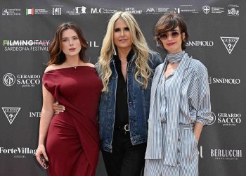 Bella Thorne, Tiziana Rocca e e Paz Vega alla presentazione della settima edizione del Filming Italy Sardegna Festival