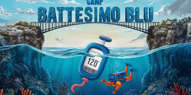 Camp Battesimo blu
