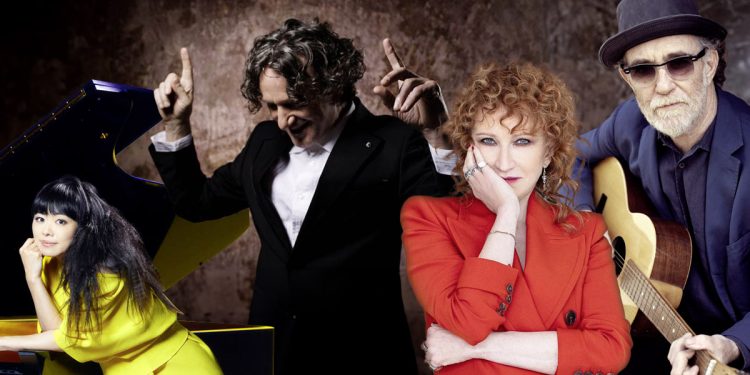 Hiromi (? Mitsuru Nishimura), Goran Bregović, Fiorella Mannoia e Francesco De Gregori
