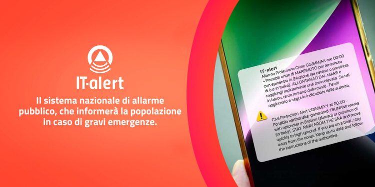 IT-alert Allarme maremoto generato da sisma