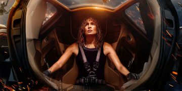 Jennifer Lopez in “Atlas”. 📷 Netflix