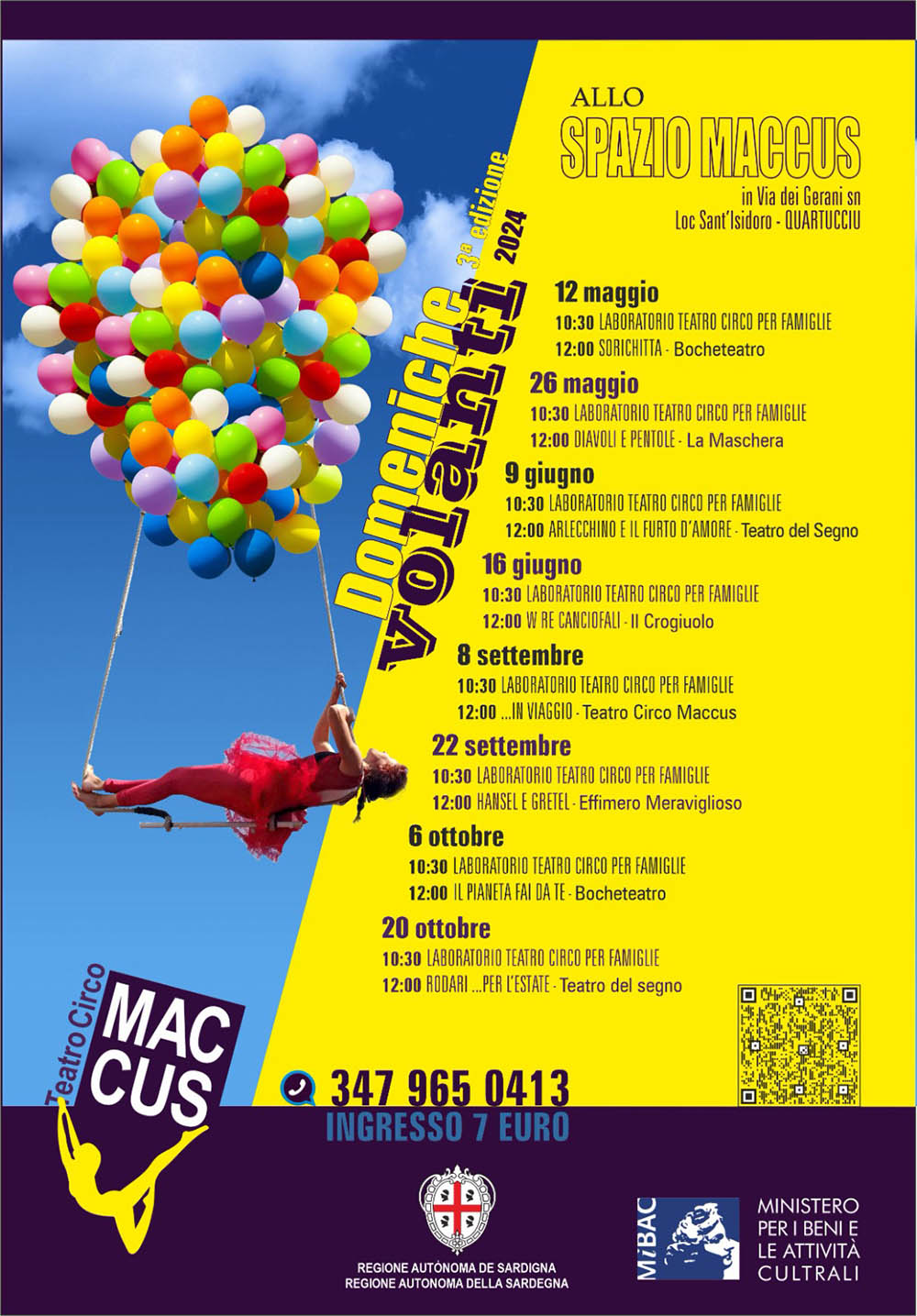"Le Domeniche volanti" del Circus Maccus