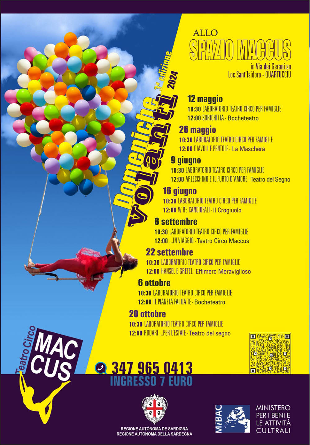 "Le Domeniche volanti" del Circus Maccus