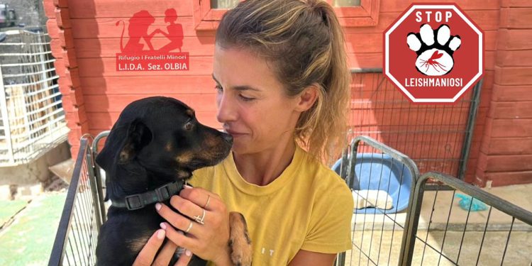 Elisabetta Canalis madrina dell’operazione Leishmania Free