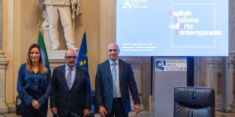 Presentazione della Capitale italiana dell’arte contemporanea. 📷 Emanuele Antonio Minerva | Ministero della Cultura