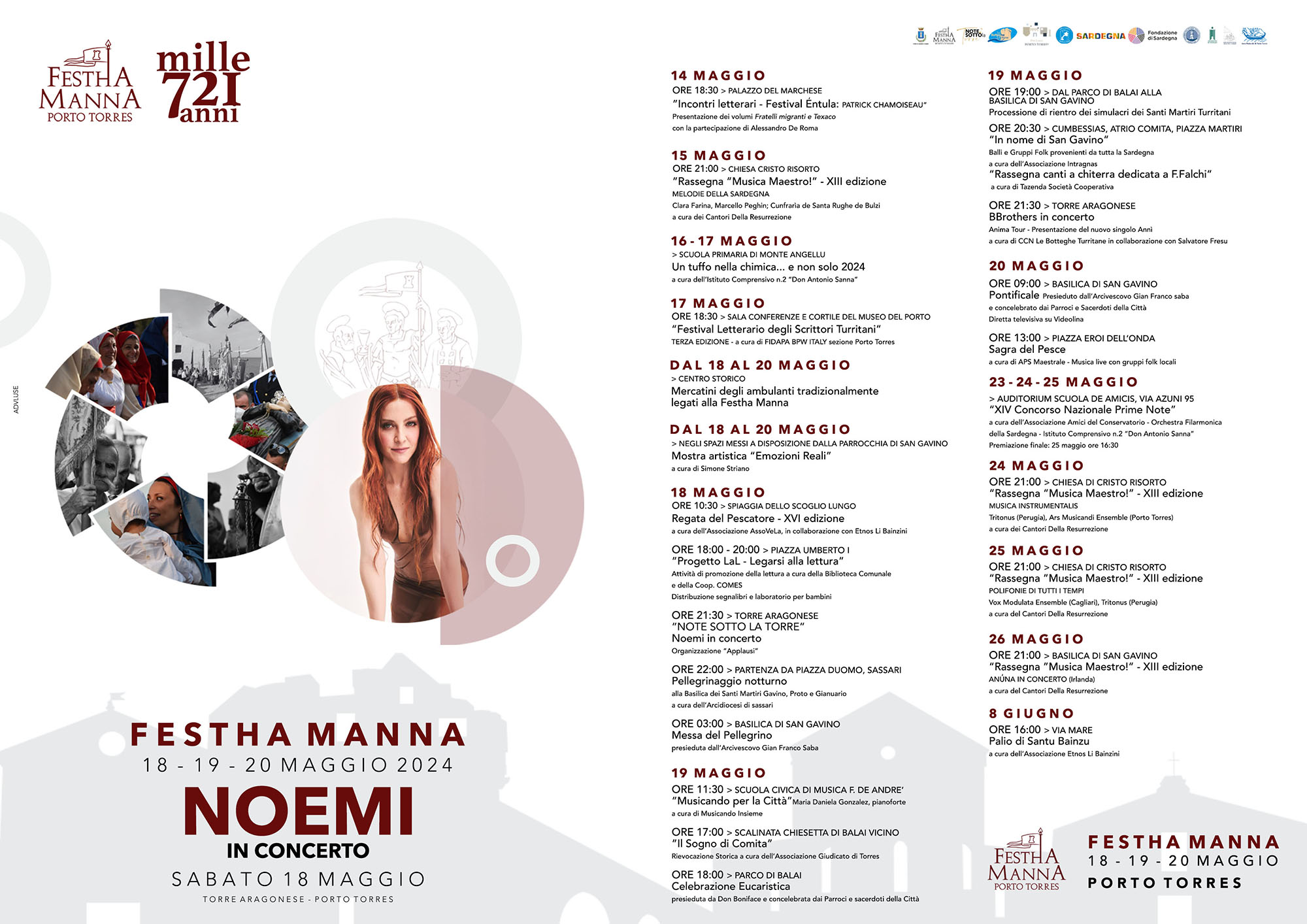 Programma Festha Manna Porto Torres 2024