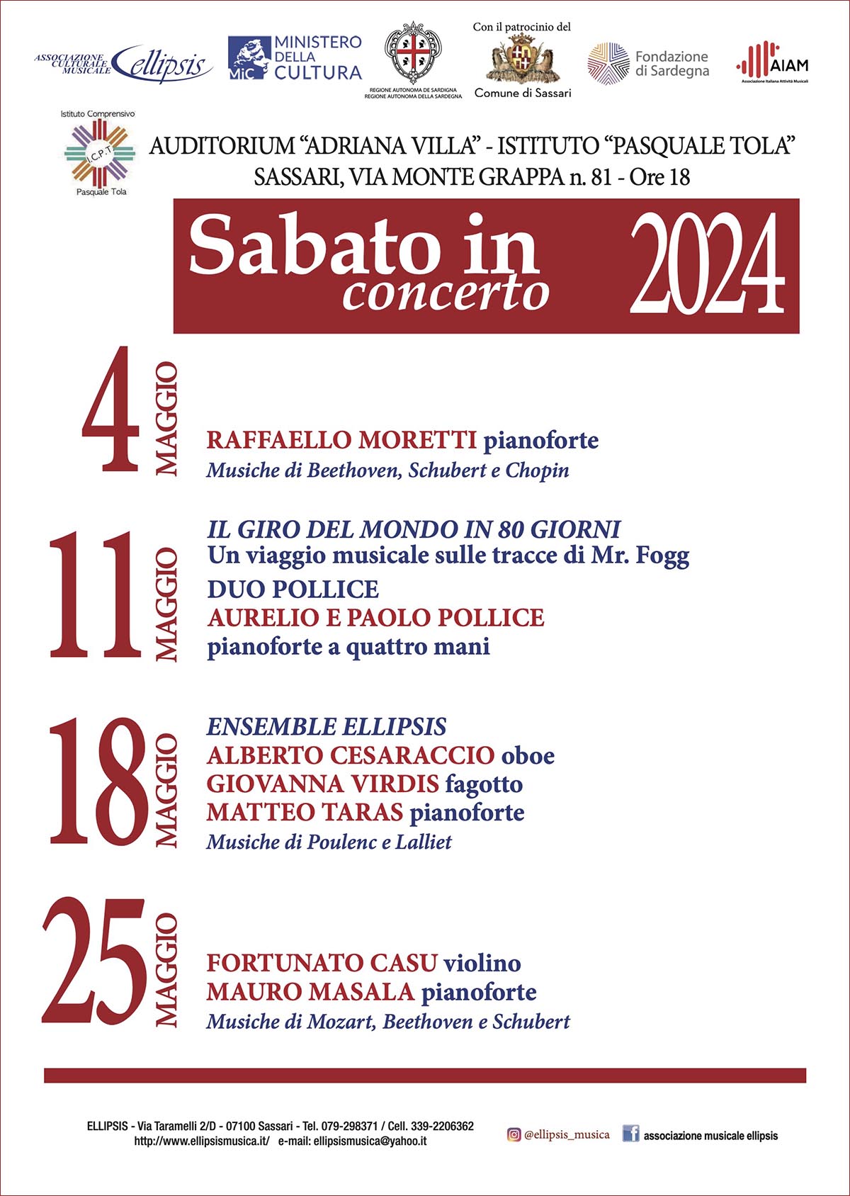 Sabato In Concerto 2024