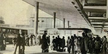 Stazione ARST , foto d'epoca