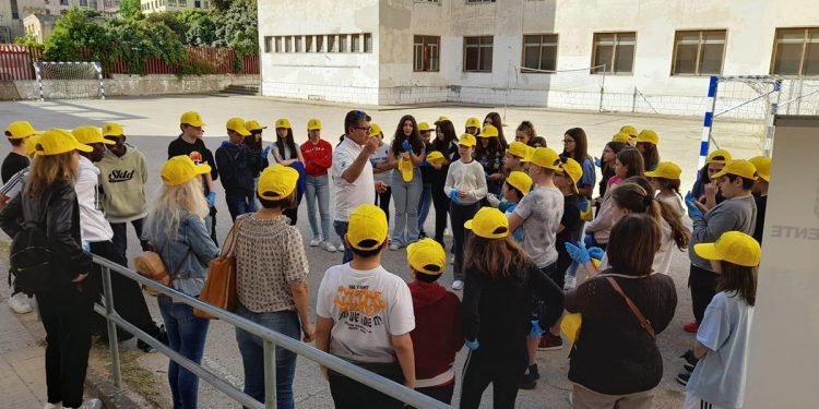 Tour delle Cicche 2024 Sassari, gli studenti della scuola media di San Giuseppe