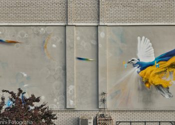 "Try-Fly" di Manu Invisible a Bucha (Ucraina). ? Enrico Monni Fotografia