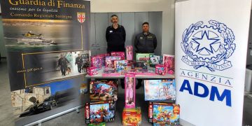 Sequestrato giocattoli contraffatti a Cagliari
