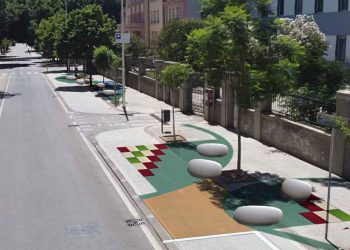 In viale Italia un tappeto urbano ispirato a Eugenio Tavolara