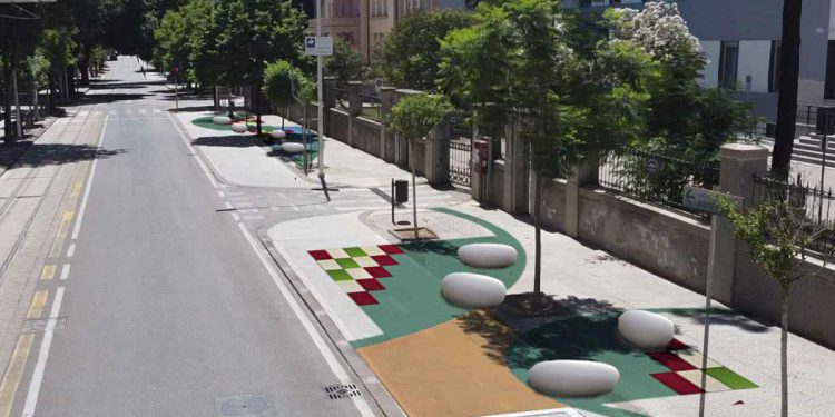 In viale Italia un tappeto urbano ispirato a Eugenio Tavolara