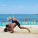 Una gara del 19° Torneo di Beach Wrestling “Sardinia”