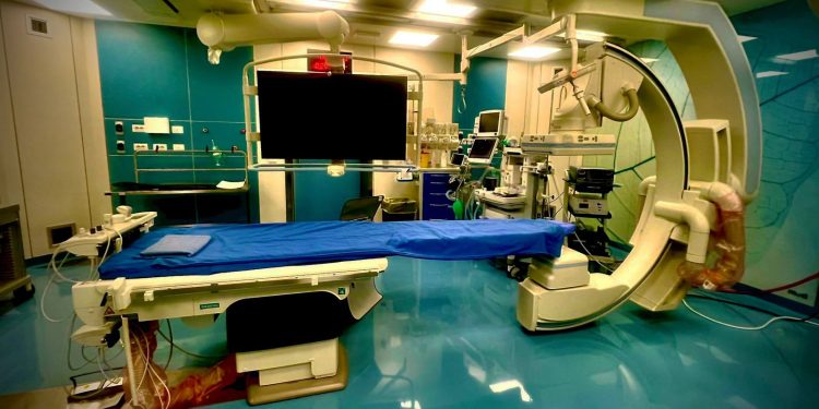 Aou Sassari, nuova sala di Angiografia al SS. Annunziata