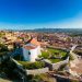 Veduta aerea di Arzachena. ? Depositphotos