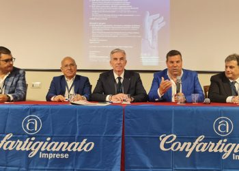 Convention Confartigianato Sardegna a Sardara, il tavolo dei dirigenti