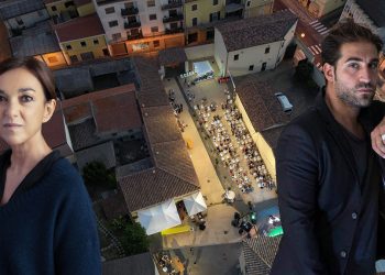 Daria Bignardi (?Claudio Sforza) e Piergiorgio Pulixi (?Daniela Zedda) al Festival Letterario del Monreale