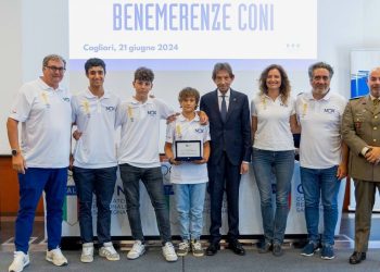 I giovani atleti del team NOX Oceani premiati dal CONI