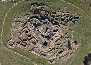 Nuraghe Genna Maria di Villanovaforru. 📷 Francesco Cubeddu - Opera propria, CC BY-SA 4.0