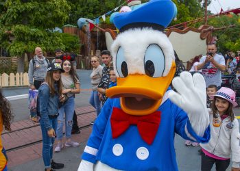 Paperino a Disneyland. ? Depositphotos