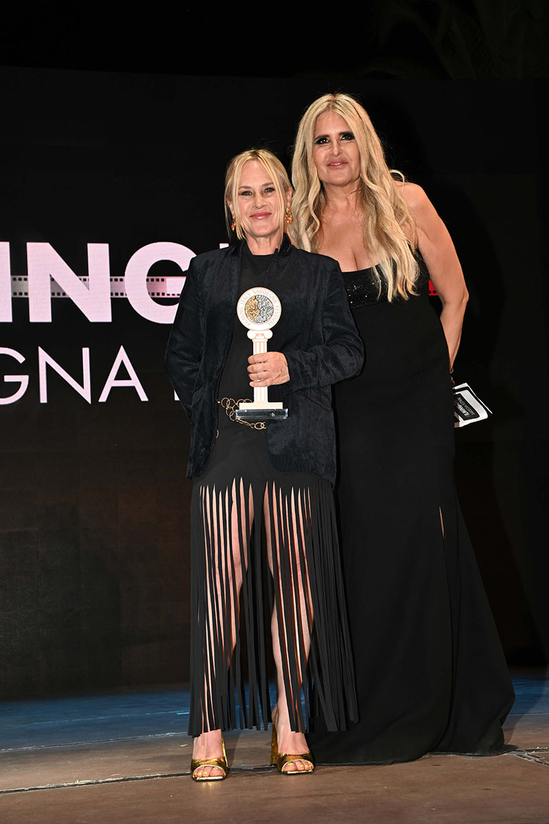 Patricia Arquette premiata alla settima edizione del Filming Italy Sardegna Festival