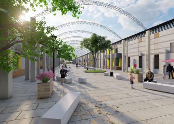 Riqualificazione Ex Fornaci Picci a Quartu, rendering