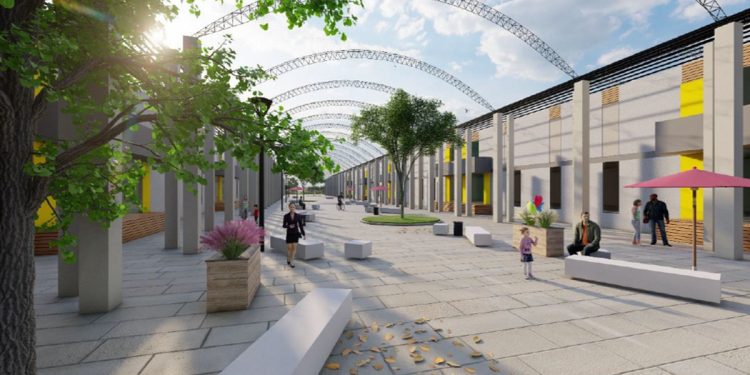 Riqualificazione Ex Fornaci Picci a Quartu, rendering