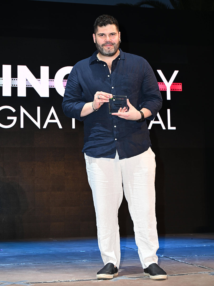 Salvatore Esposito premiato alla settima edizione del Filming Italy Sardegna Festival