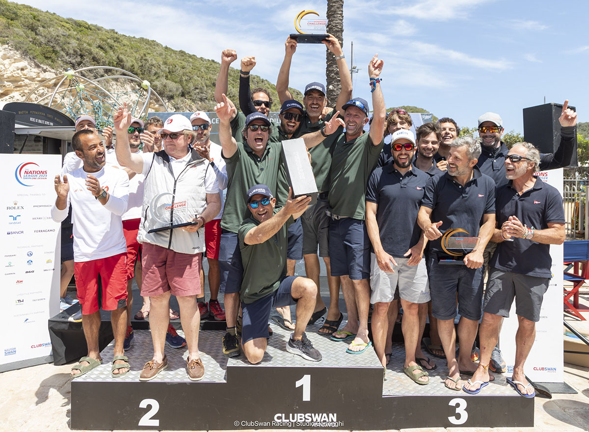 The Nations League 2024 – Swan Bonifacio Challenge. ? ©ClubSwan Racing Srl