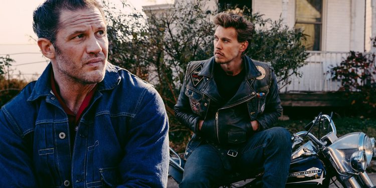 Tom Hardy e Austin Butler in “The Bikeriders”