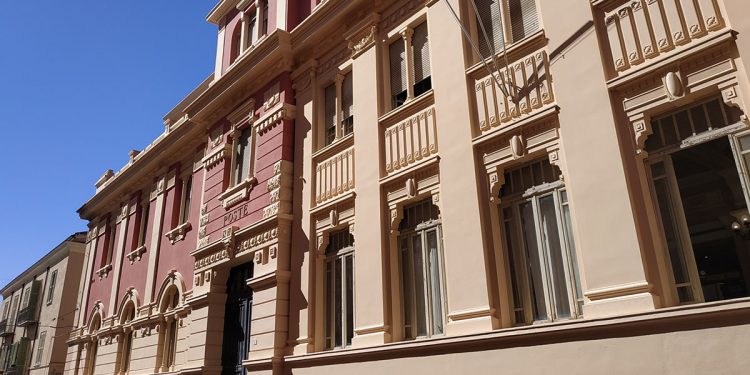 L’ufficio postale di via Brigata Sassari a Sassari