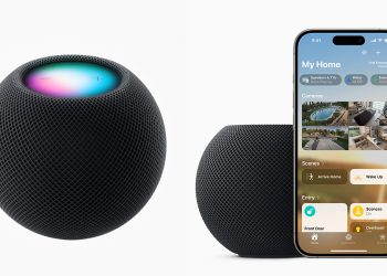 Il nuovo Apple HomePod mini color mezzanotte