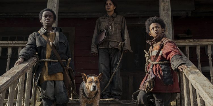 Halle Berry, Anthony B. Jenkins e Percy Daggs IV in “Never Let Go - A un passo dal male”. ? Liane Hentscher | Lionsgate