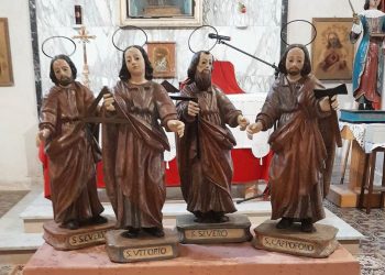 I “Quattro santi martiri incoronati” di Oristano