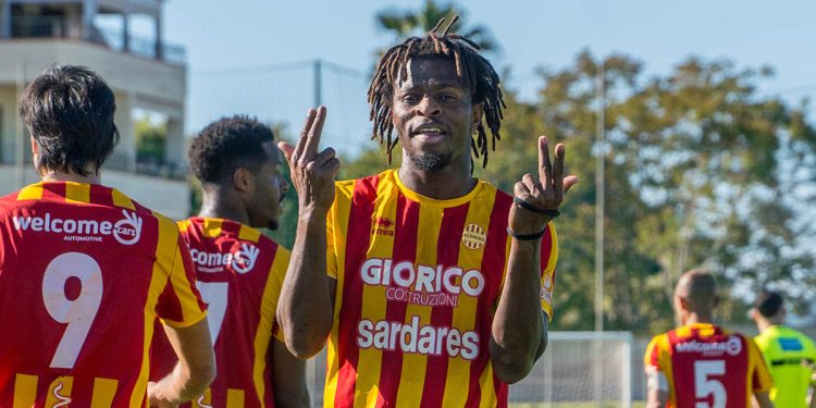 Joel Baraye dell'Alghero Calcio