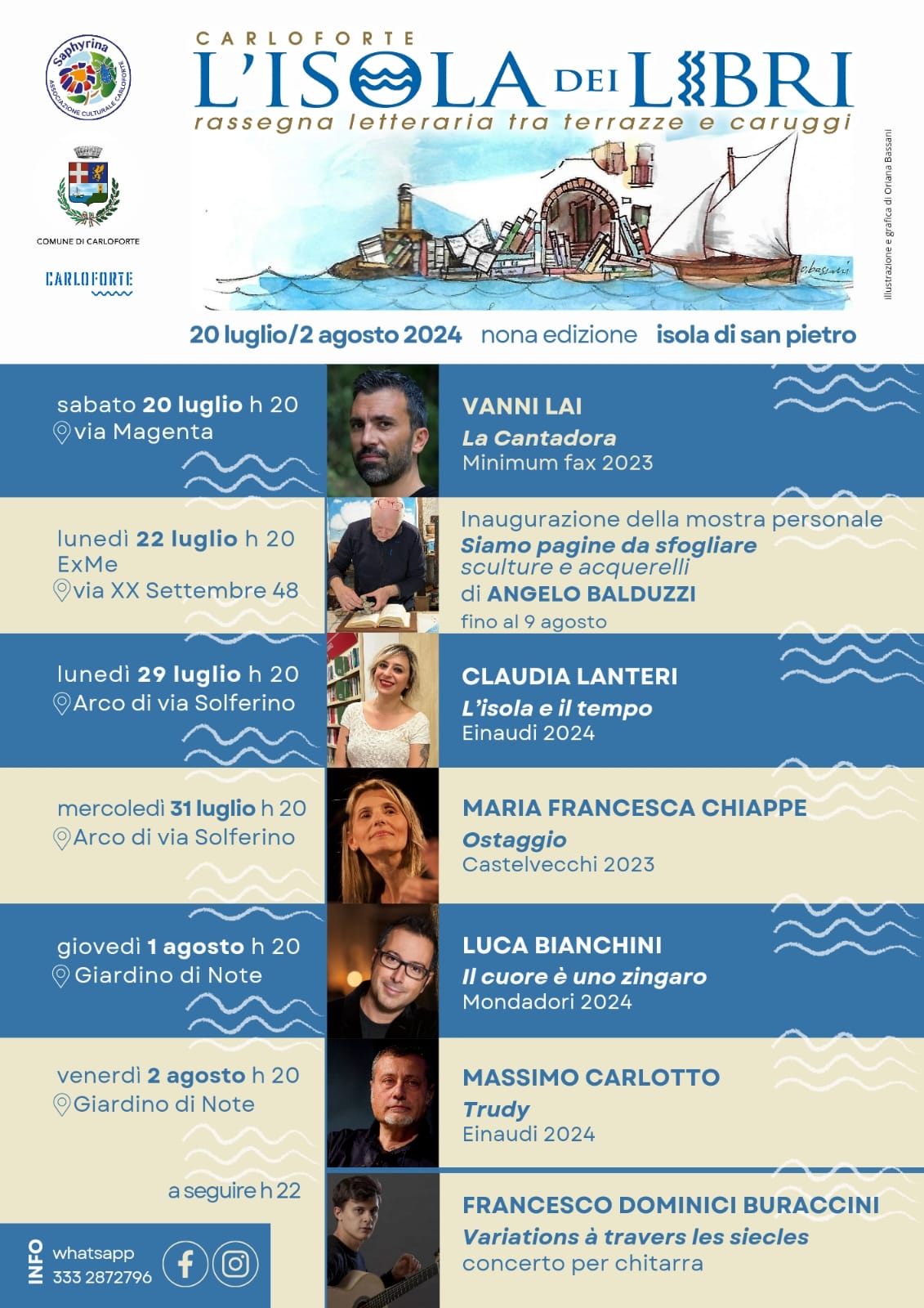 L'Isola dei Libri - Programma